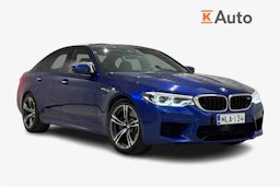 met. sininen BMW M5 2018 kuva 1.