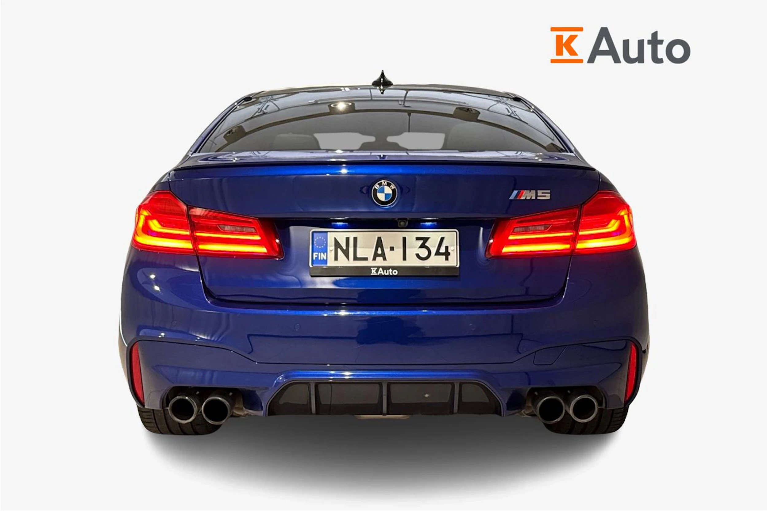 met. sininen BMW M5 2018 kuva 3.