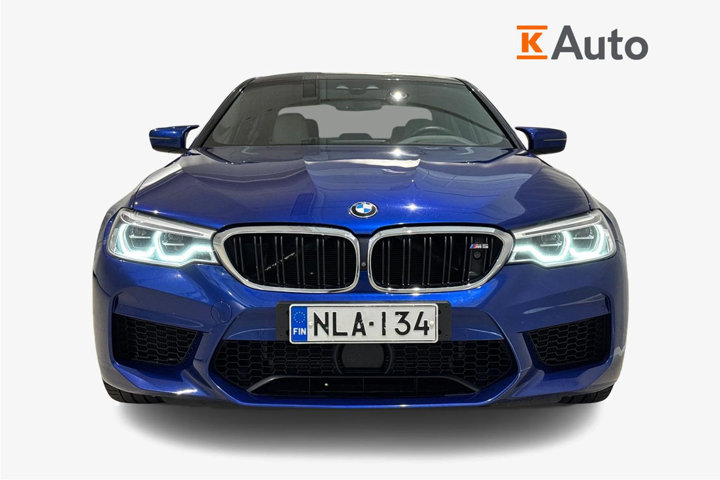 met. sininen BMW M5 2018 kuva 4.