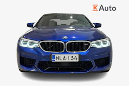 met. sininen BMW M5 2018 kuva 4.