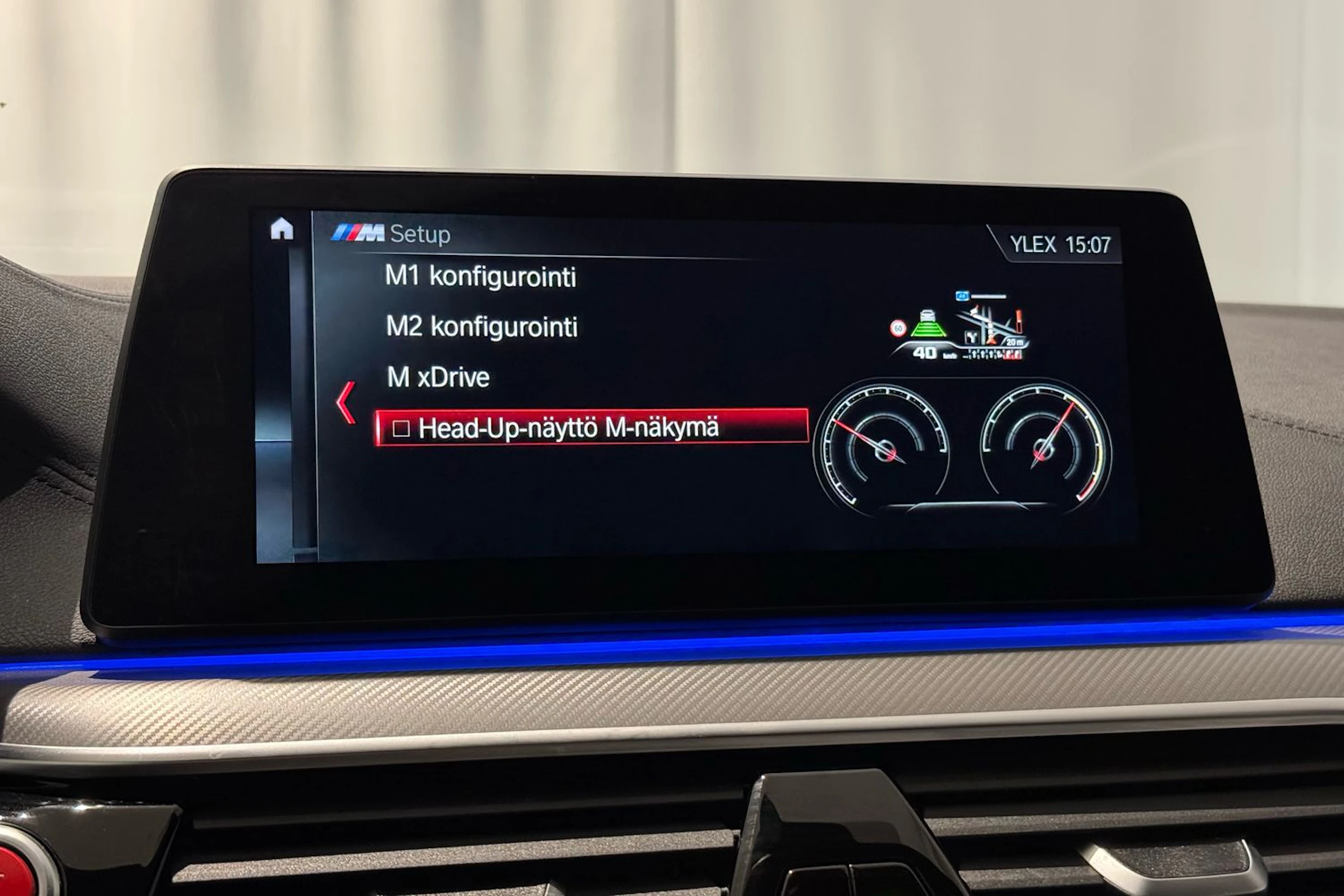 met. sininen BMW M5 2018 kuva 23.