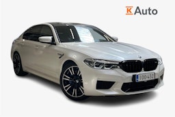 valkoinen BMW M5 2019 kuva 1.