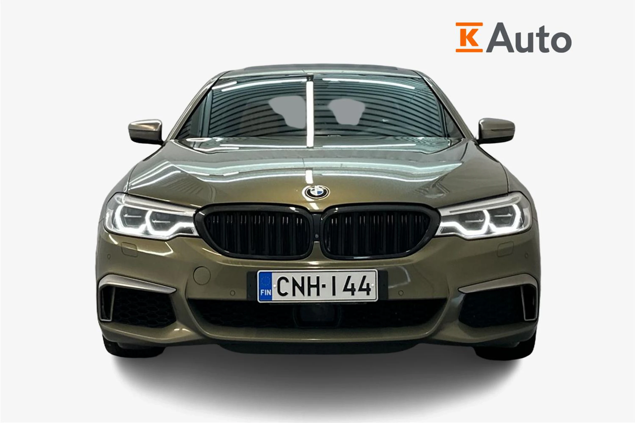 keltainen BMW M550 2017 kuva 4.