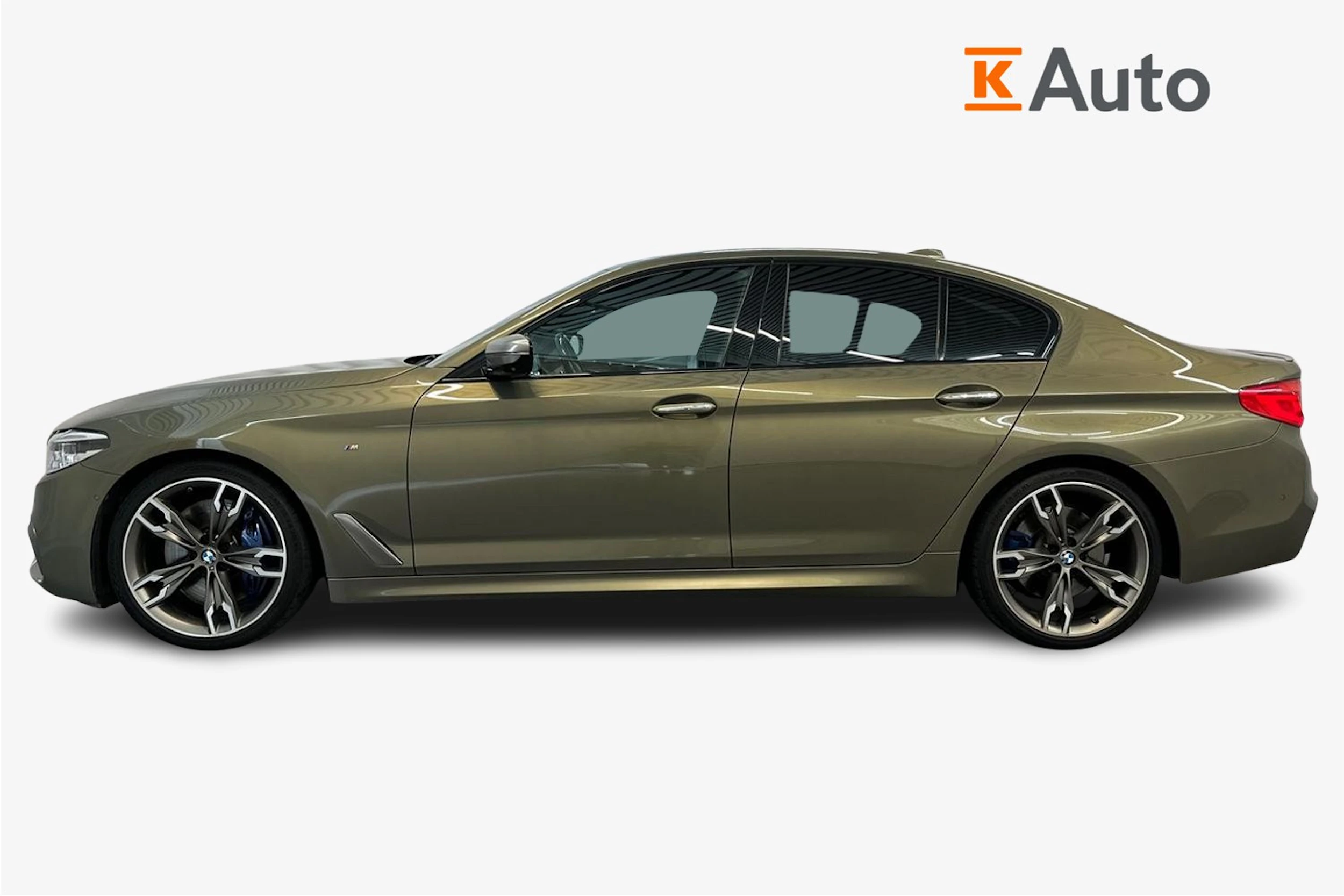 keltainen BMW M550 2017 kuva 5.