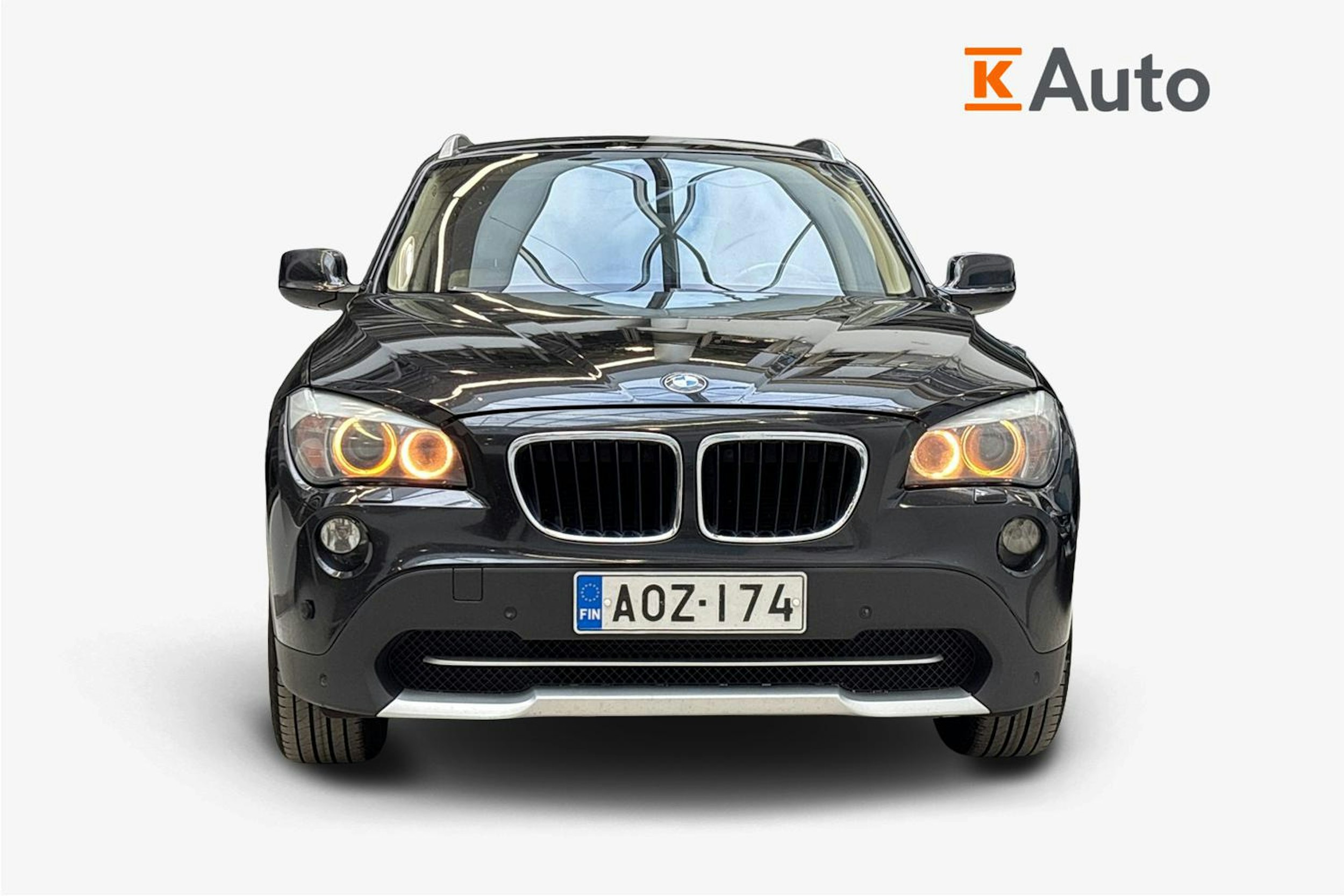 musta BMW X1 2009 kuva 5.