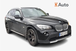 musta BMW X1 2010 kuva 1.