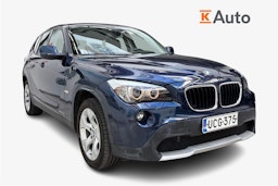 sininen BMW X1 2010 kuva 1.
