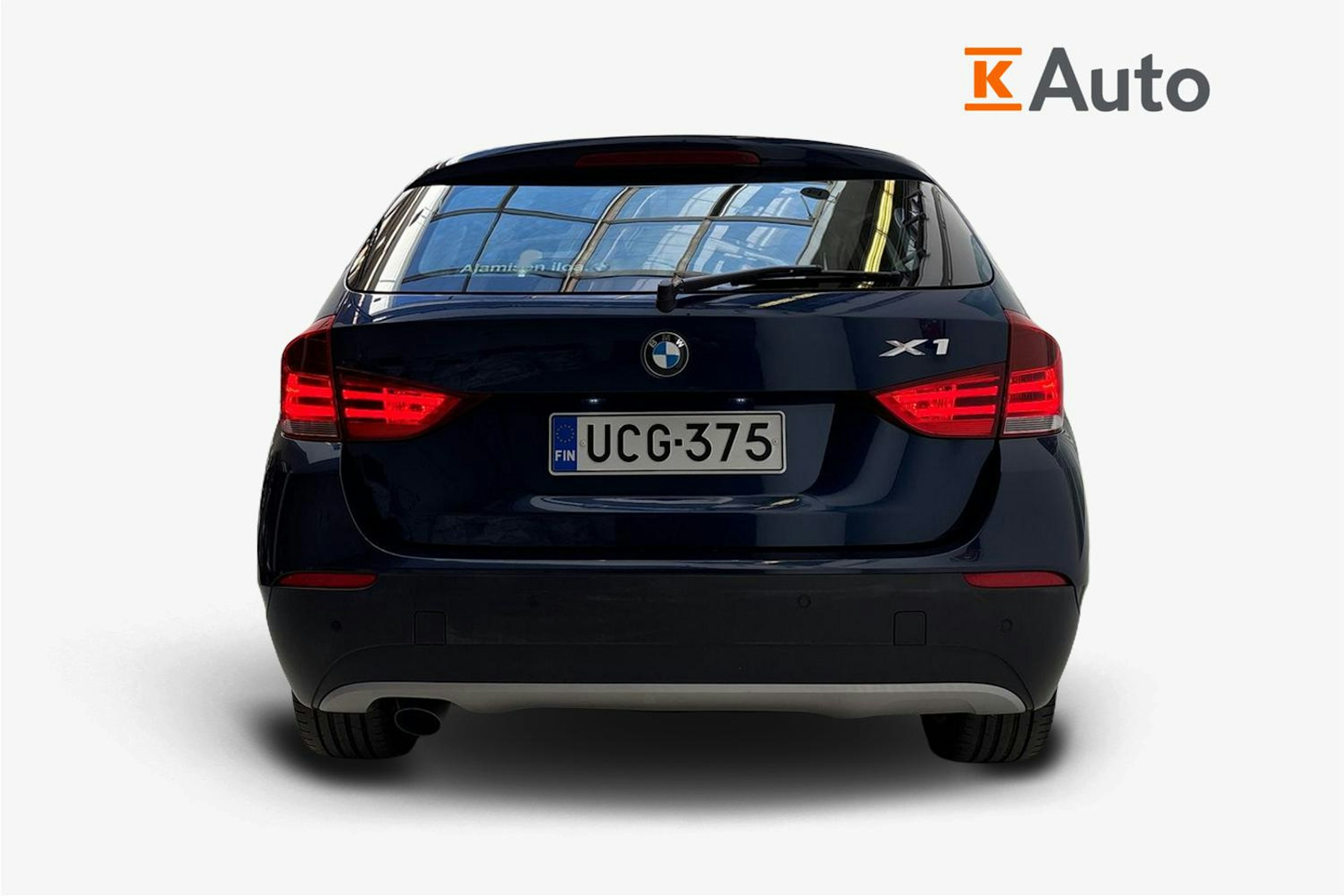 sininen BMW X1 2010 kuva 3.