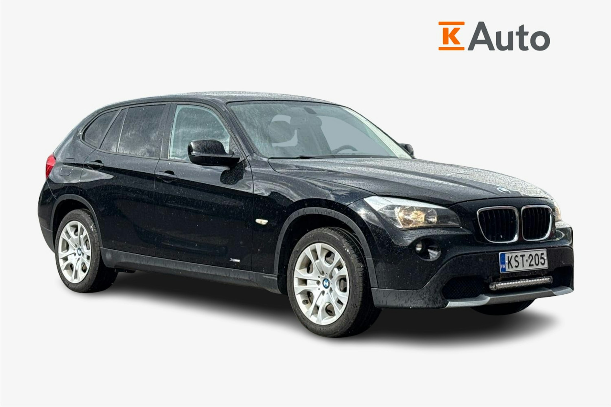 musta BMW X1 2011 kuva 1.