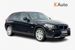 musta BMW X1 2011 kuva 1.