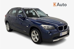 sininen BMW X1 2011 kuva 1.