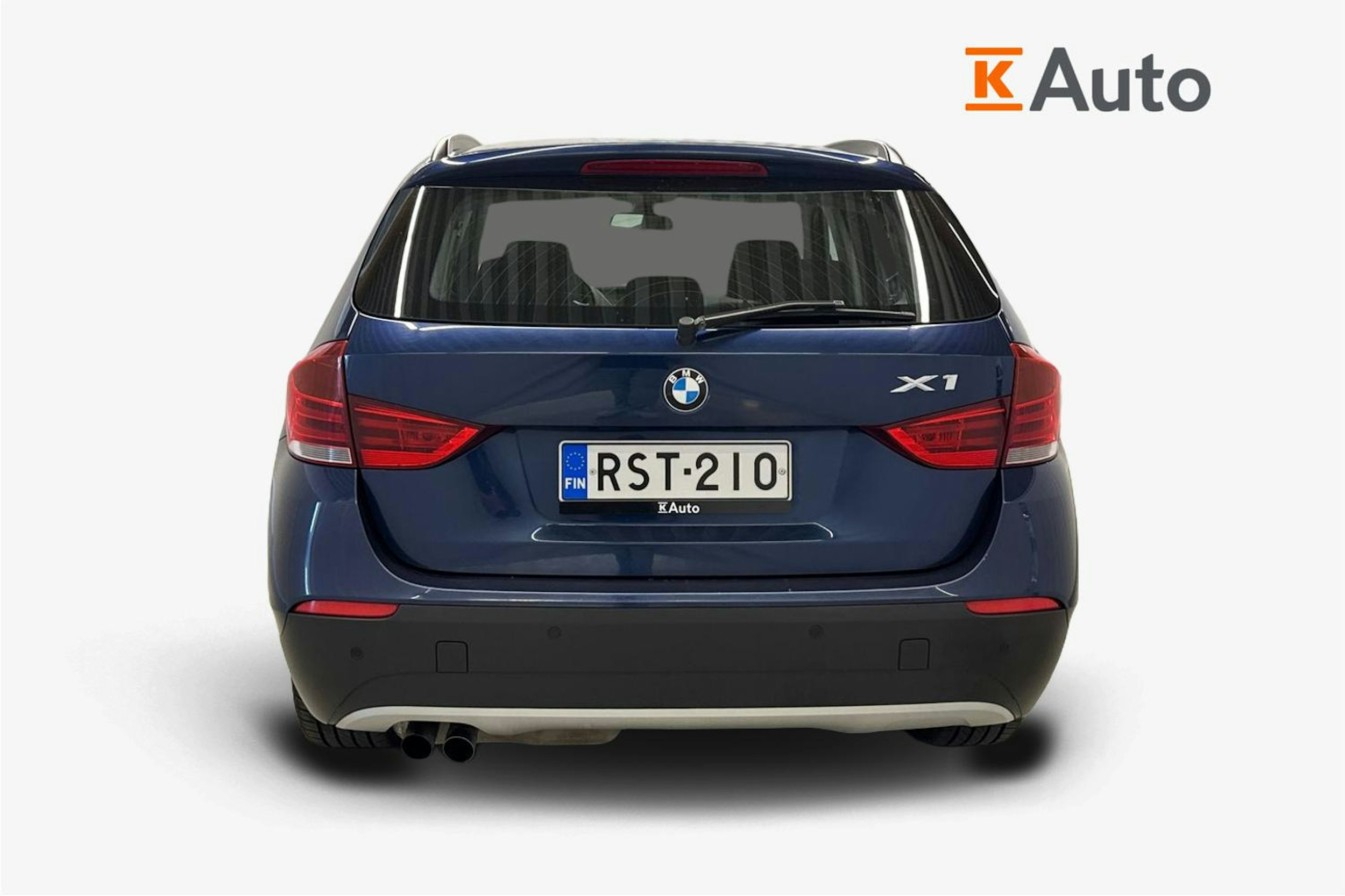 sininen BMW X1 2011 kuva 3.
