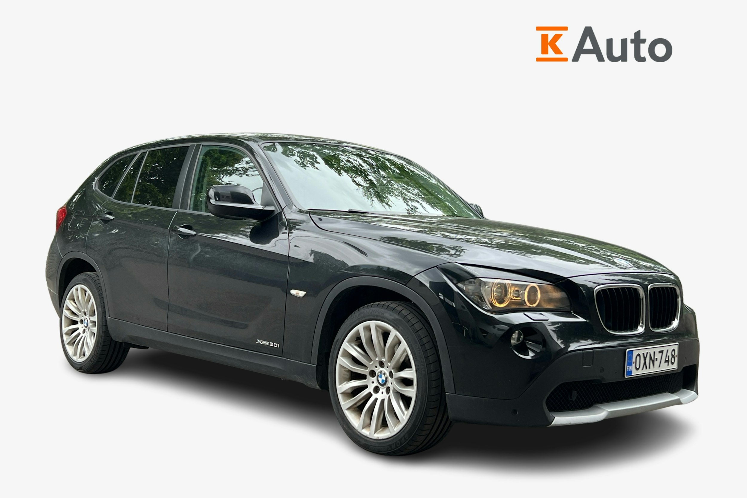 musta BMW X1 2012 kuva 1.