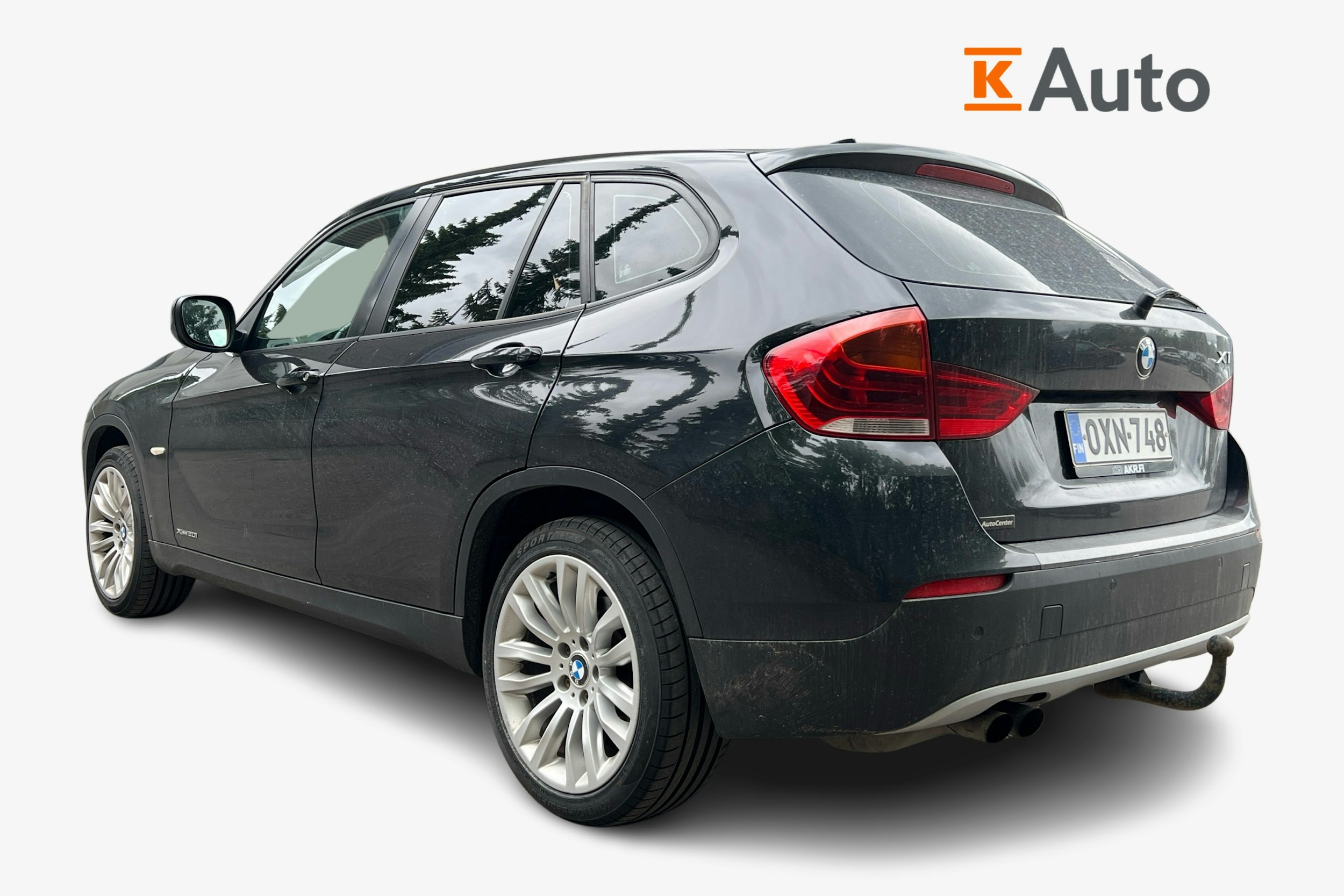 musta BMW X1 2012 kuva 2.