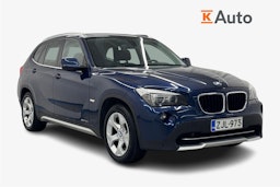 sininen BMW X1 2012 kuva 1.