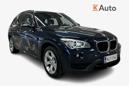 sininen BMW X1 2014 kuva 1.