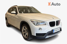 Valkoinen BMW X1 2014 kuva 1.