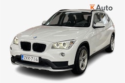 valkoinen BMW X1 2015 kuva 1.