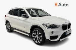 Valkoinen BMW X1 2016 kuva 1.