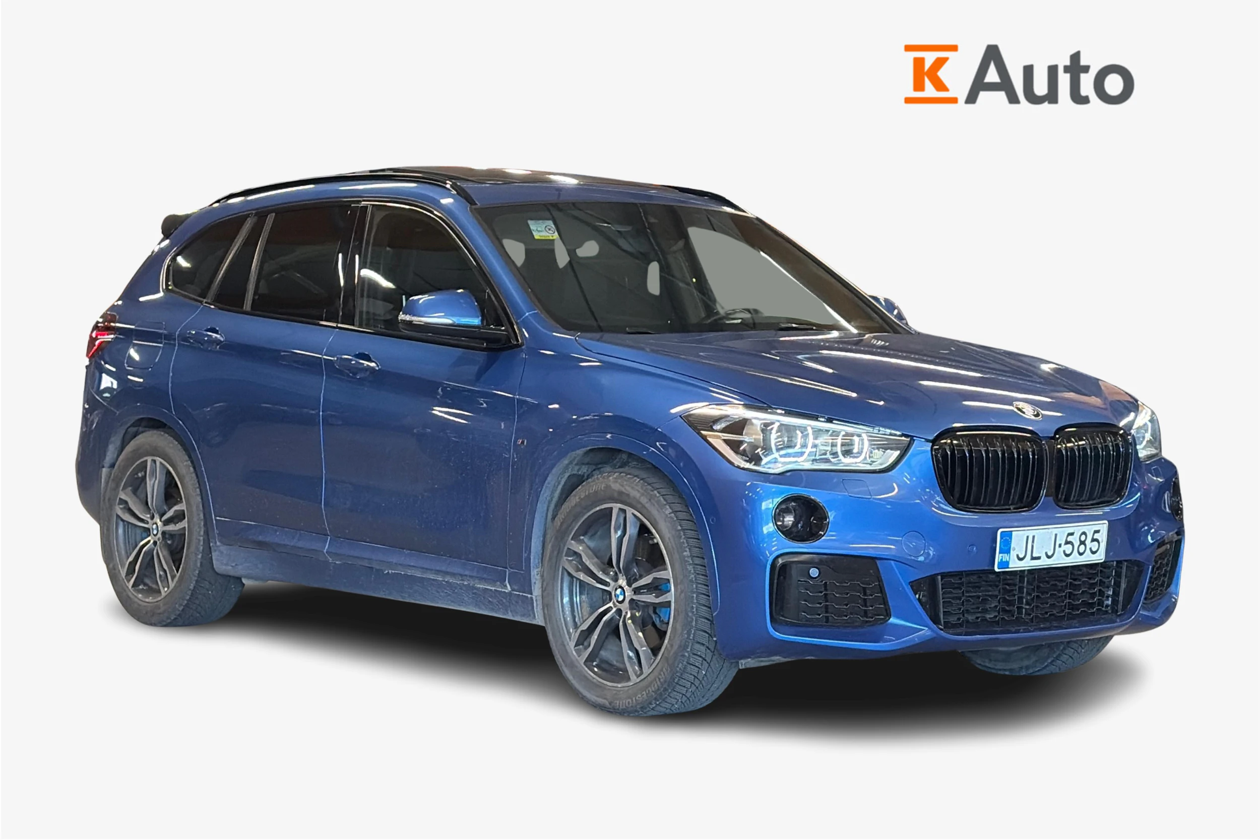 sininen BMW X1 2016 kuva 1.