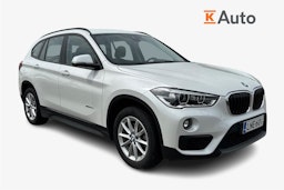 valkoinen BMW X1 2016 kuva 1.