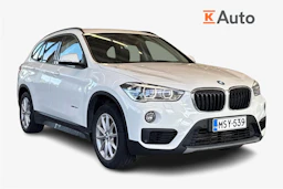 valkoinen BMW X1 2016 kuva 1.