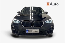 musta BMW X1 2016 kuva 5.