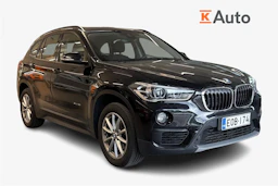 musta BMW X1 2017 kuva 1.