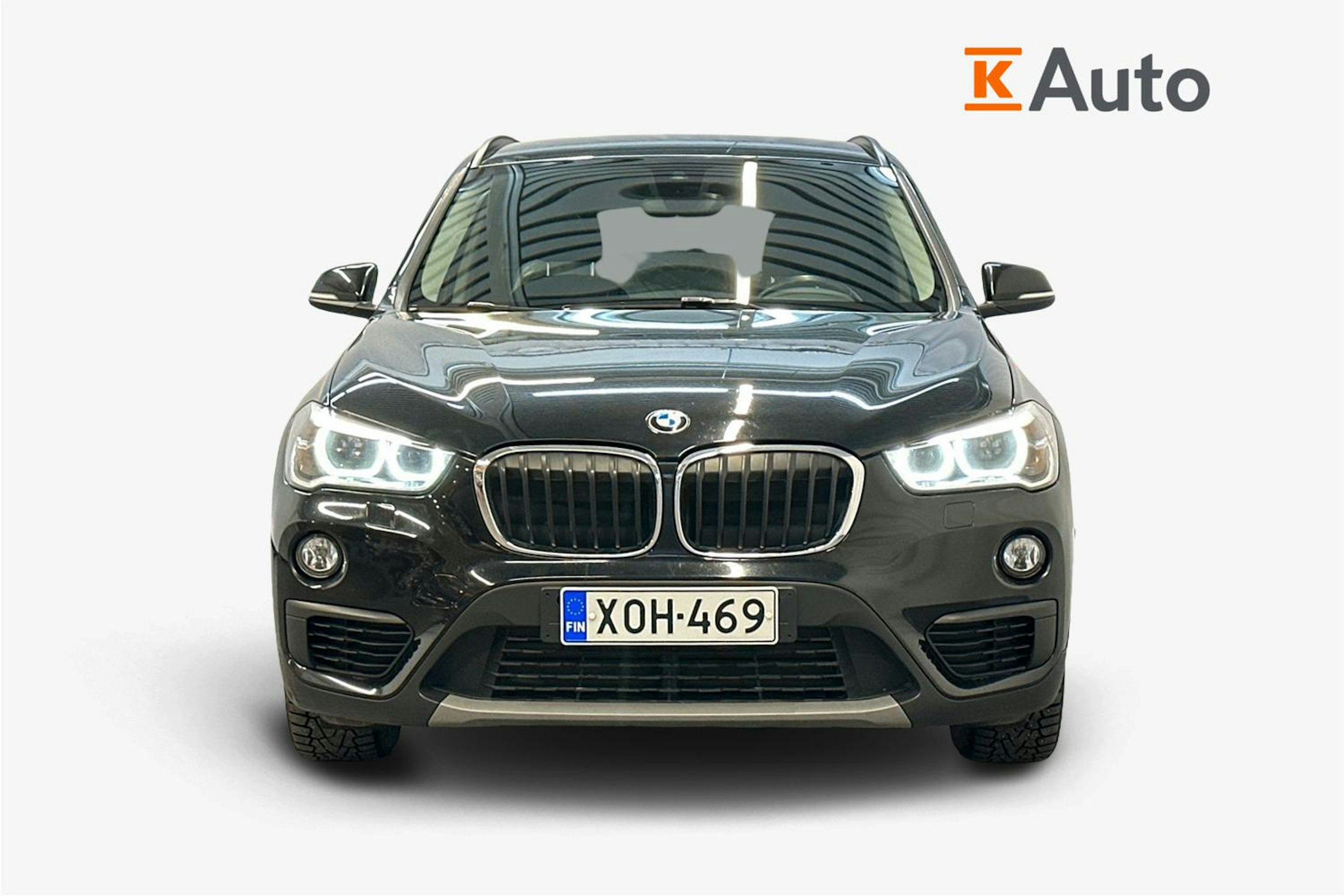 musta BMW X1 2017 kuva 5.