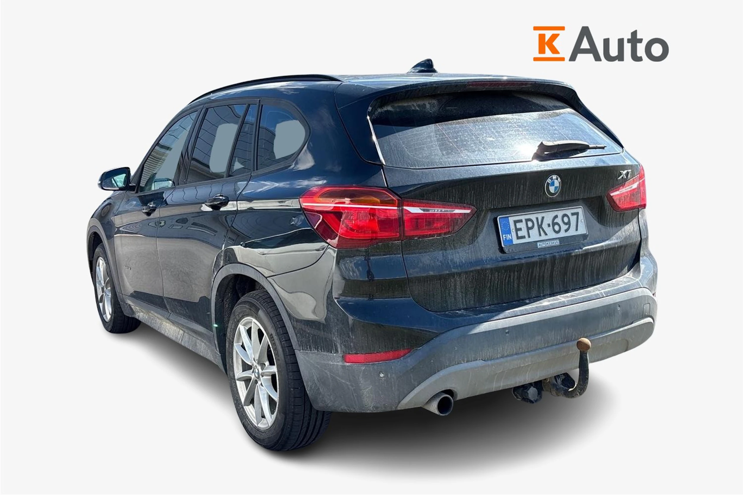 musta BMW X1 2018 kuva 2.