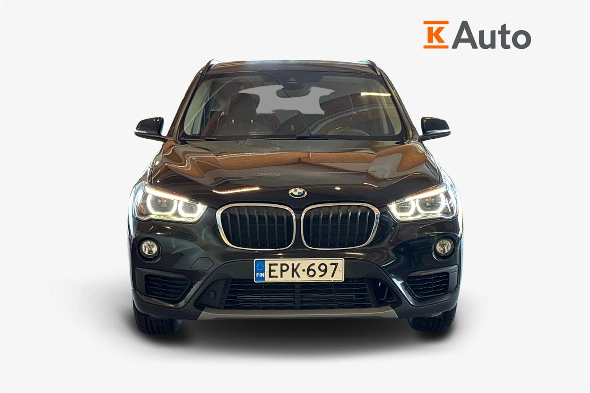 musta BMW X1 2018 kuva 4.