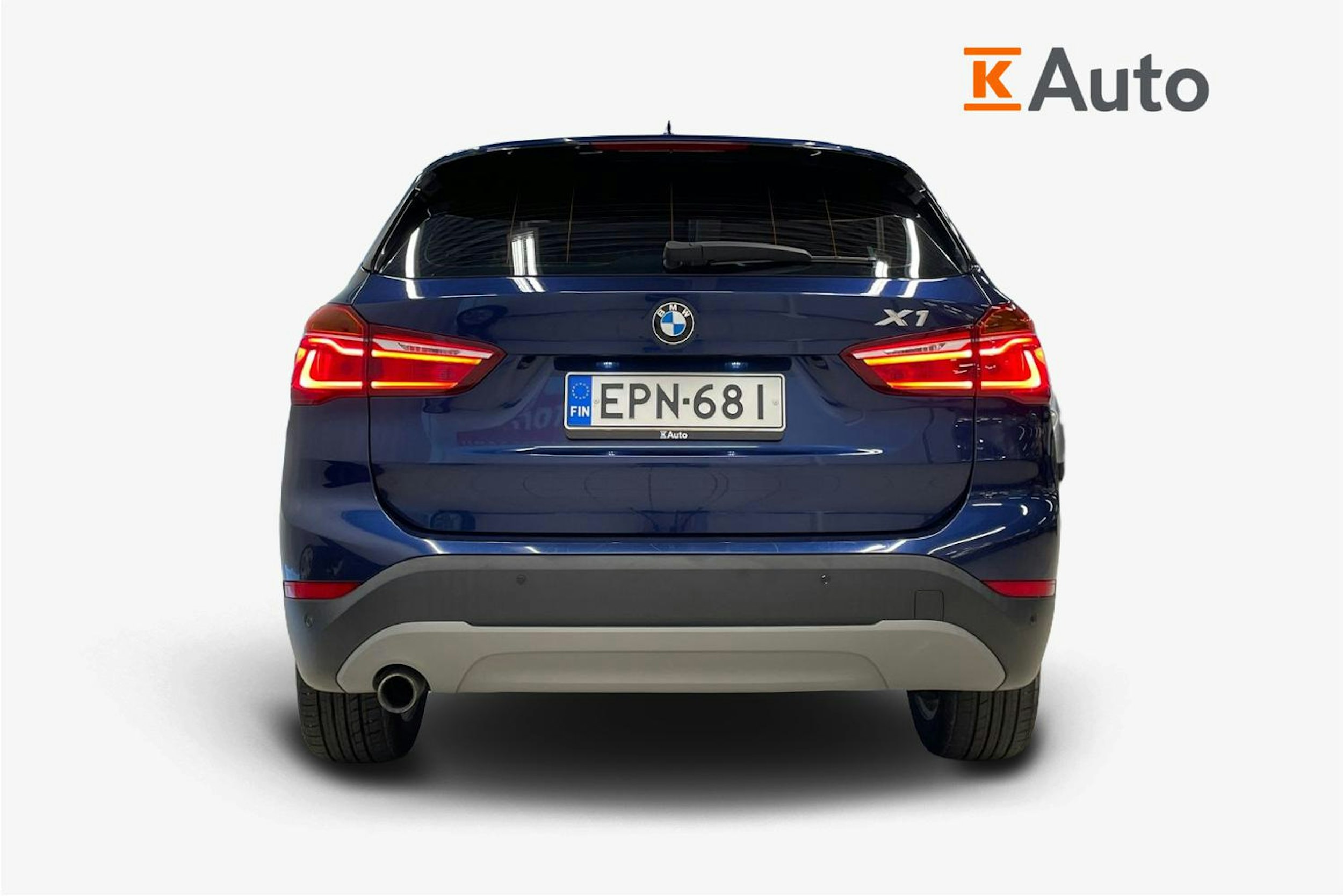 Sininen BMW X1 2018 kuva 3.