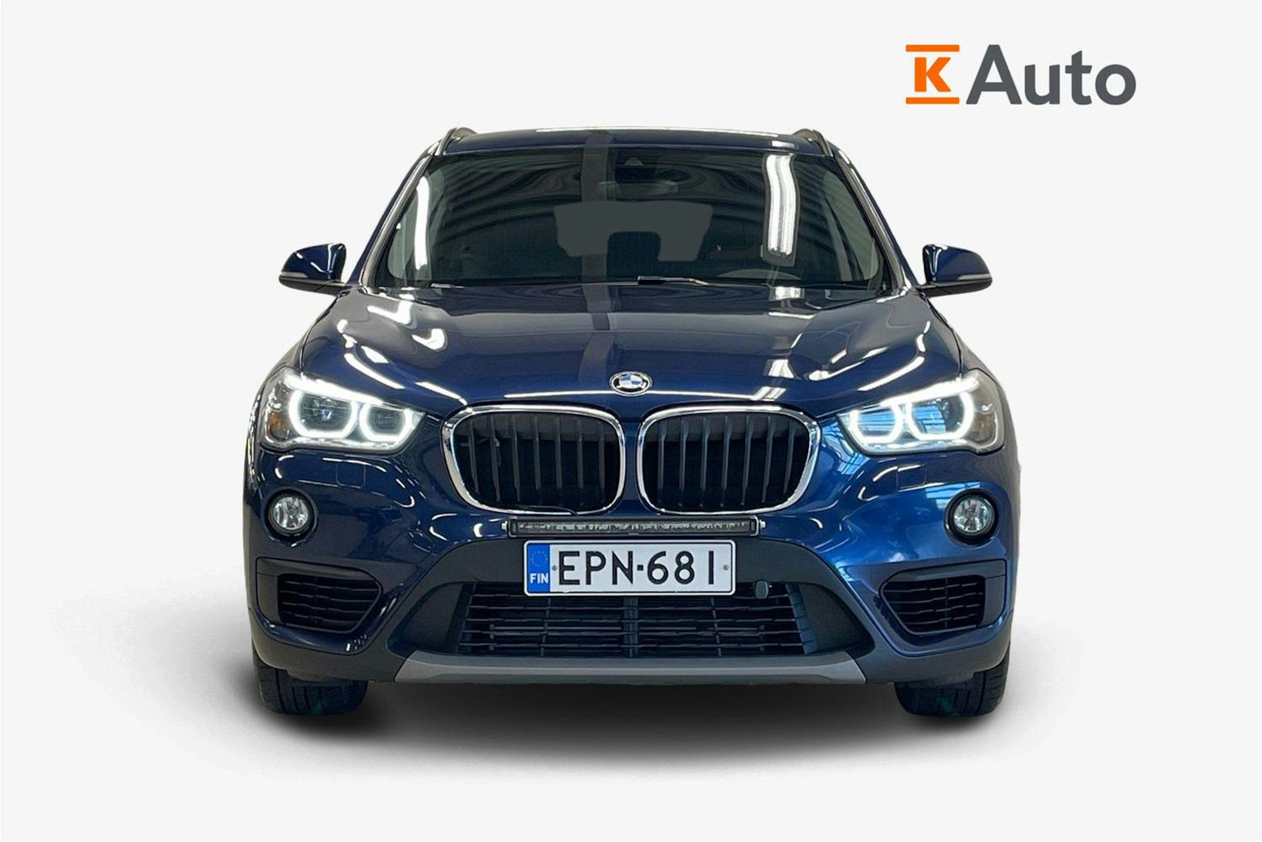 Sininen BMW X1 2018 kuva 4.