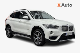 valkoinen BMW X1 2018 kuva 1.