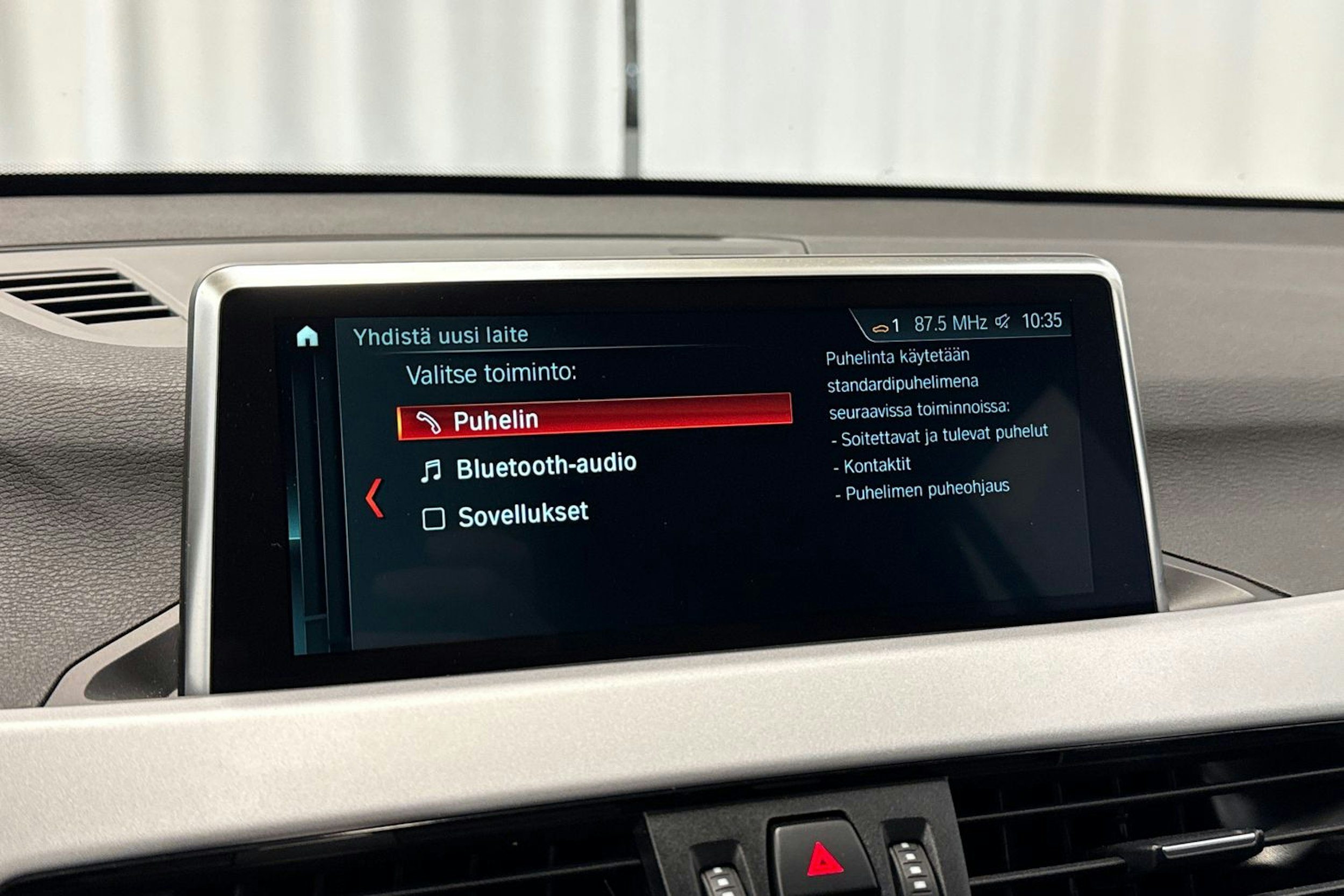 valkoinen BMW X1 2018 kuva 20.