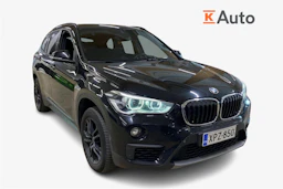 musta BMW X1 2018 kuva 1.