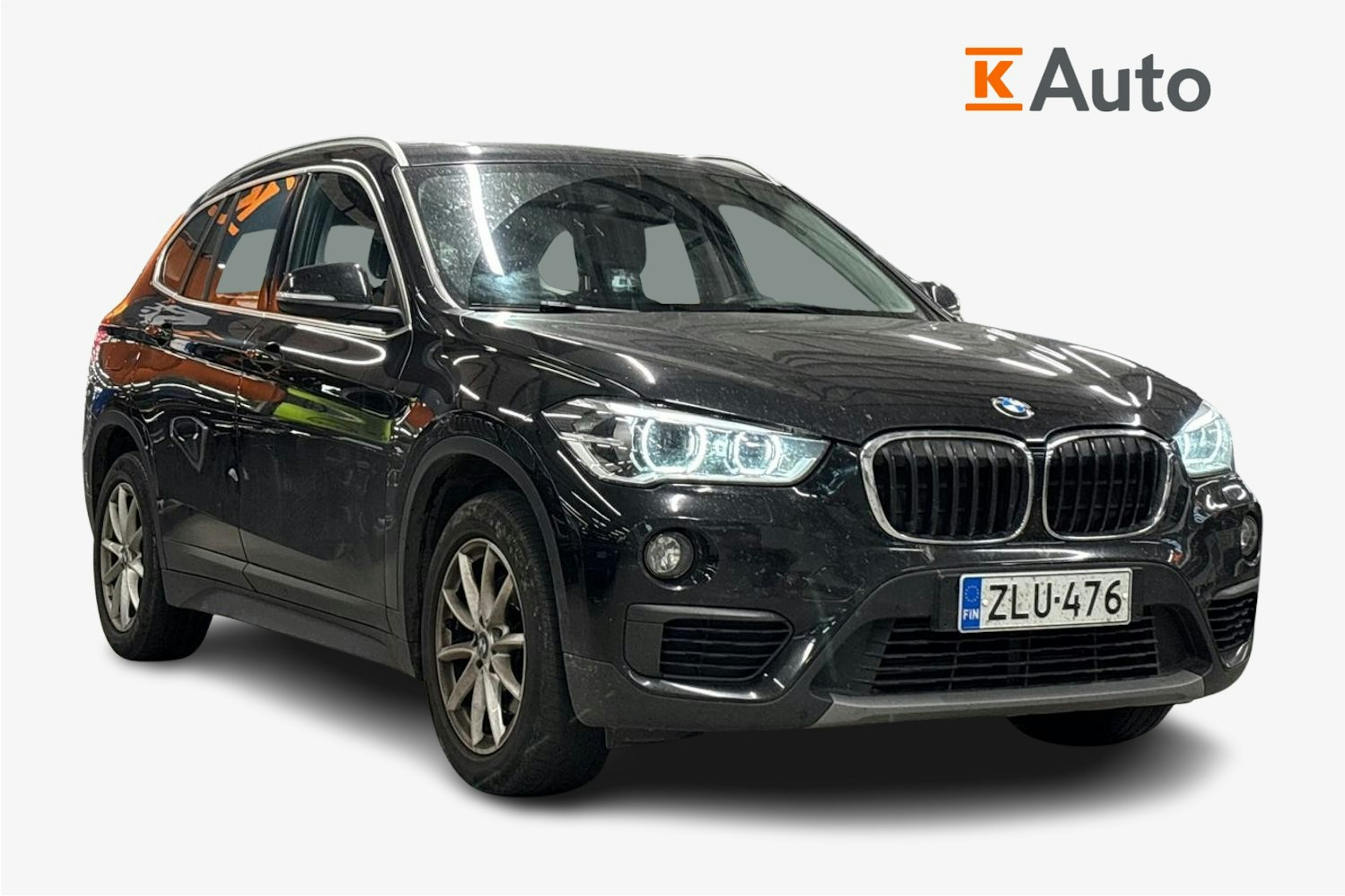 musta BMW X1 2018 kuva 1.