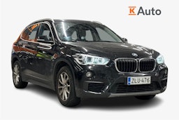 musta BMW X1 2018 kuva 1.