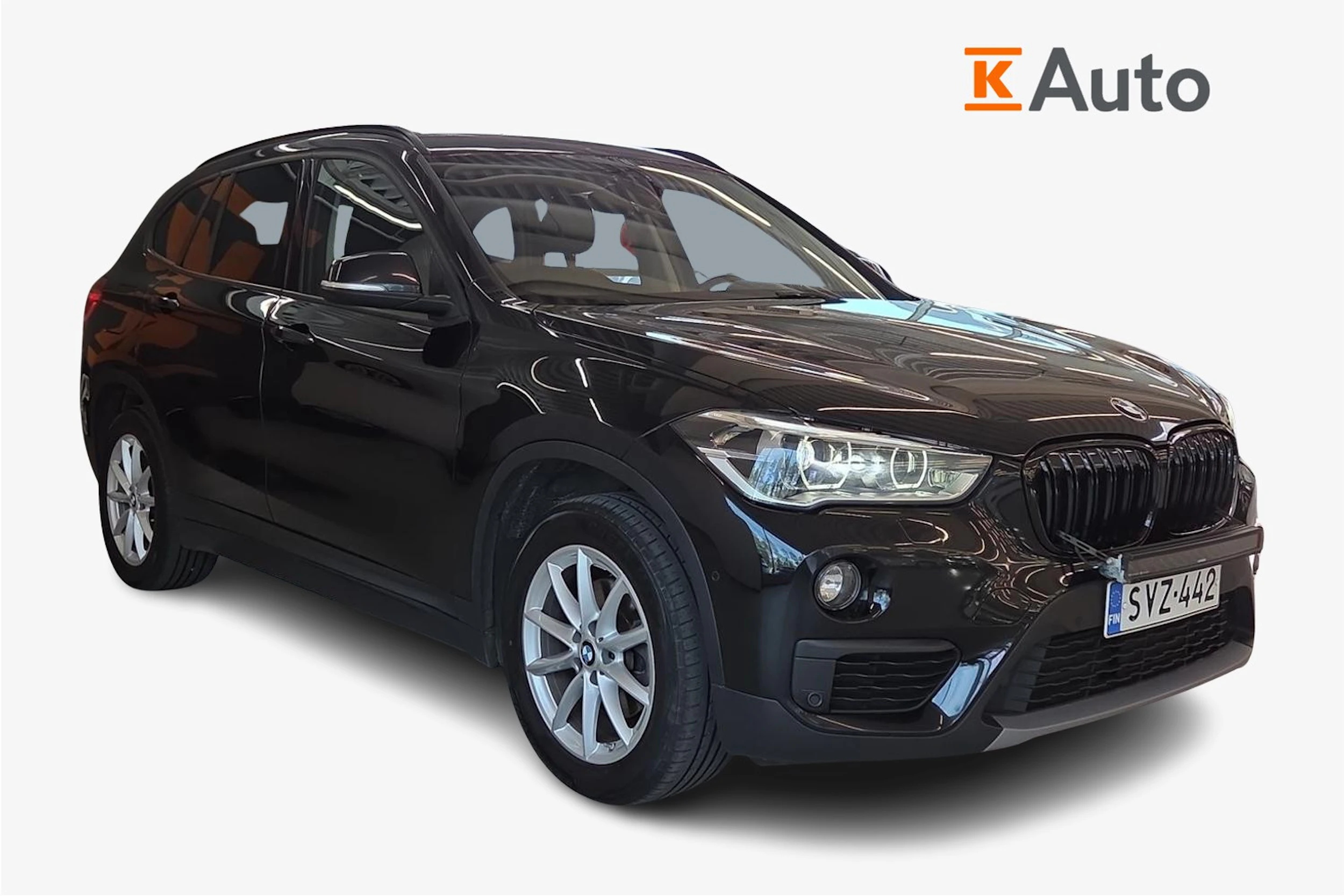 musta BMW X1 2019 kuva 1.