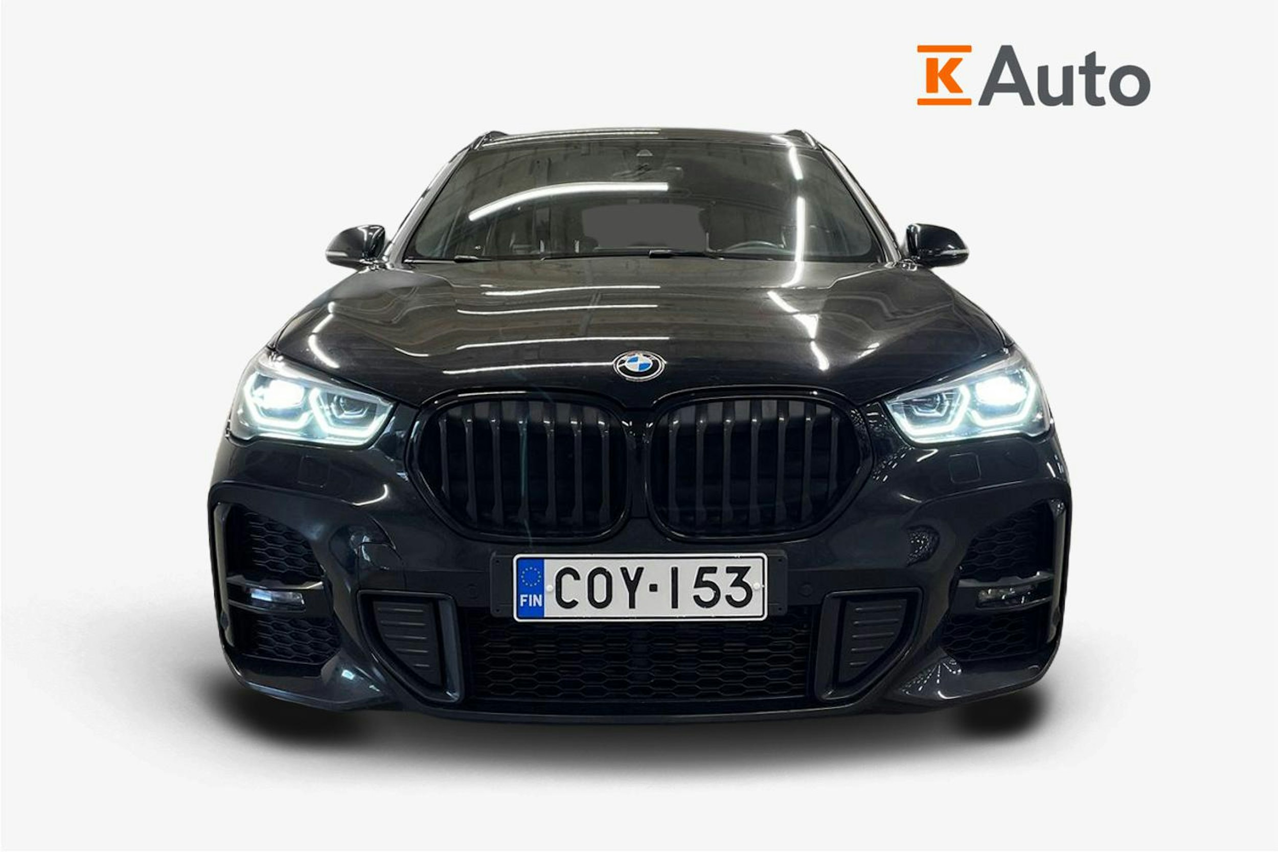 musta BMW X1 2021 kuva 4.