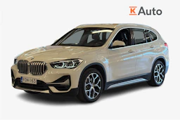 valkoinen BMW X1 2021 kuva 1.