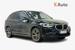musta BMW X1 2021 kuva 1.