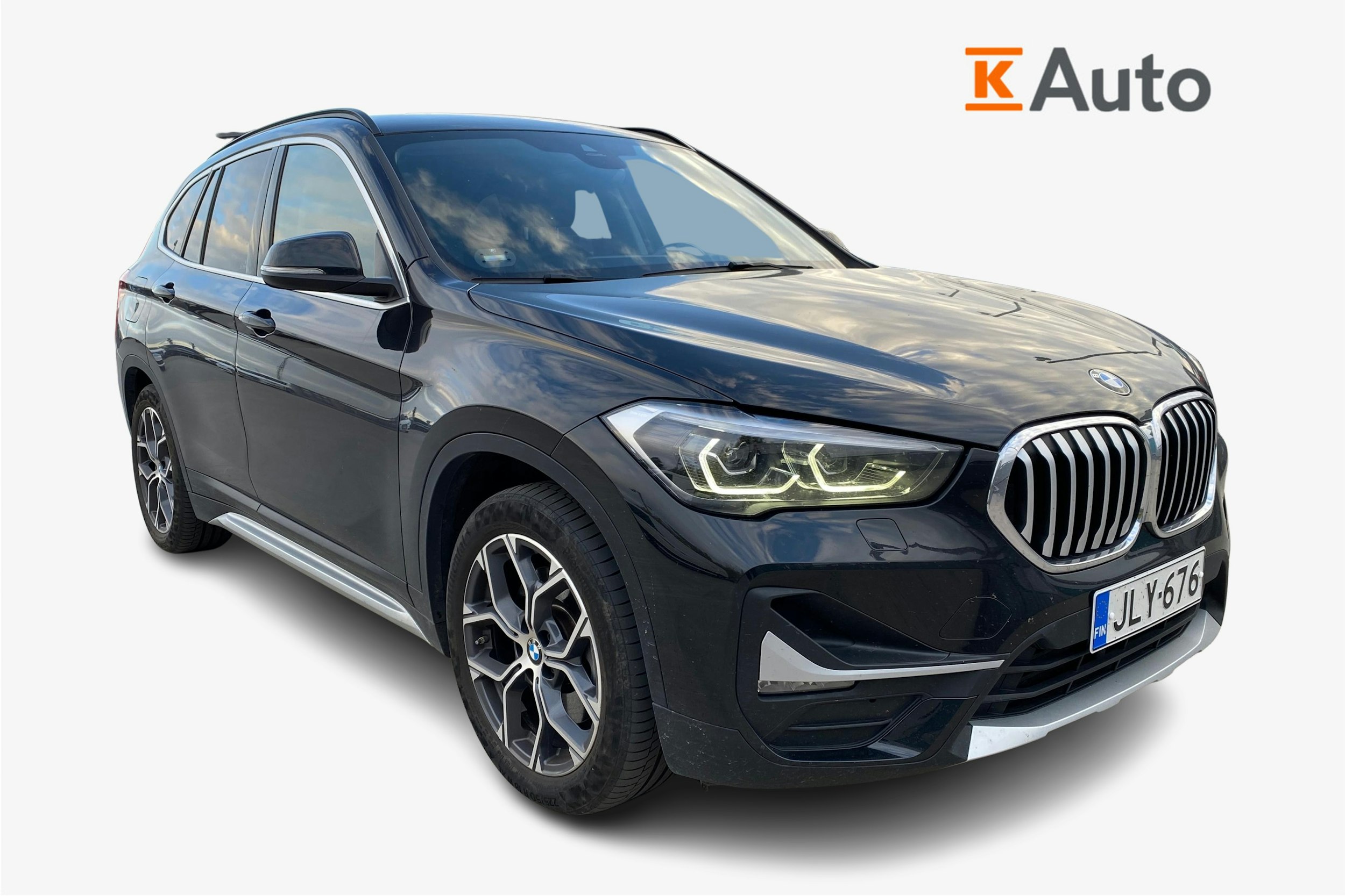 musta BMW X1 2021 kuva 1.
