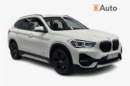 valkoinen BMW X1 2021 kuva 1.