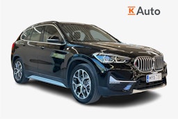 Musta BMW X1 2021 kuva 1.