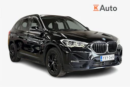 Musta BMW X1 2021 kuva 1.