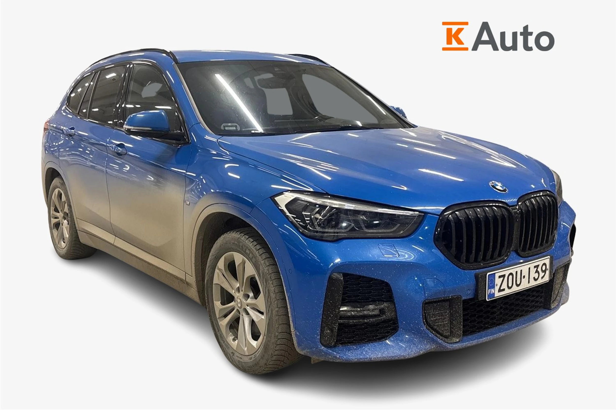 sininen BMW X1 2021 kuva 1.
