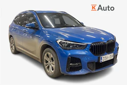 sininen BMW X1 2021 kuva 1.