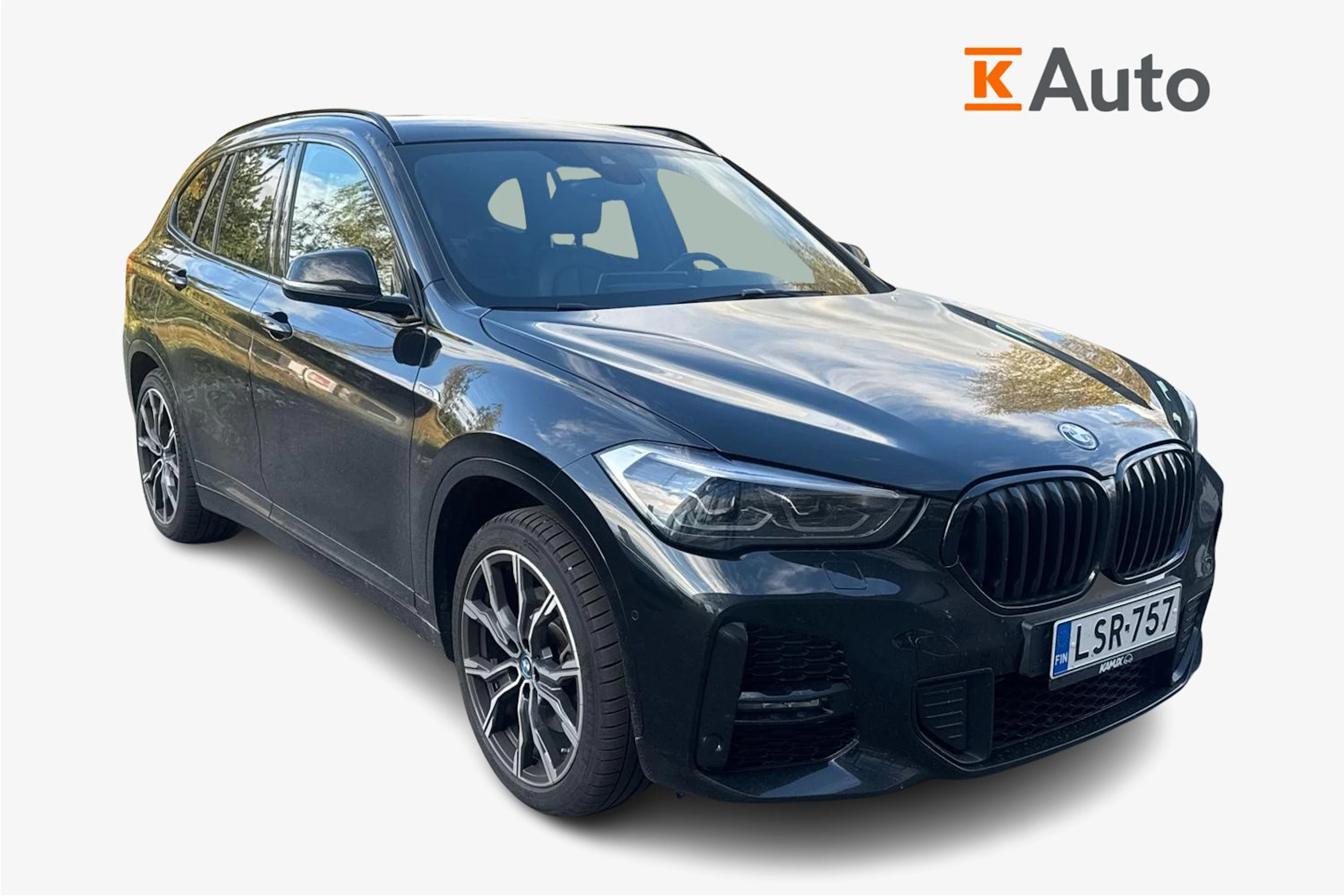 musta BMW X1 2022 kuva 1.
