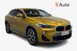 keltainen BMW X2 2018 kuva 1.